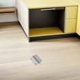 thumbnail image 1 of Houderco 12Ud Bisagras Plegables Tres Pliegues Para Puertas De Gabinete Plateado Resistente, 1 of 7