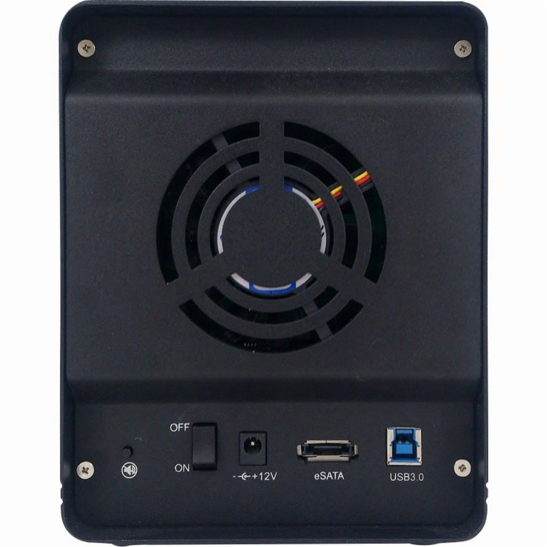 40TB FIPS 140-2 256-BIT AES 4 BAY RAID ENCRYPTED USB 3.0/ESATA