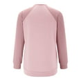 thumbnail image 6 of Oplxuo Oversized Sweatshirt for Women 2025 Fall Patchwork Crewneck Long Sleeve Pullover Tops Loose Fit Casual Raglan Shirts, 6 of 7