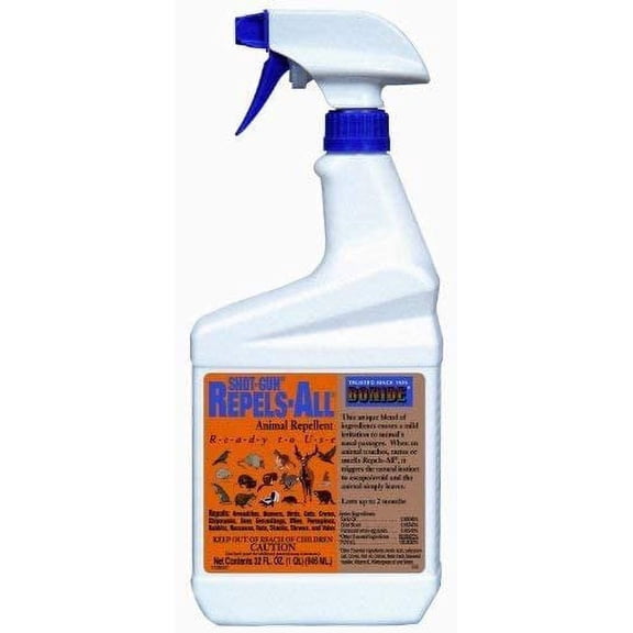 Arett Sales Repels-All Animal Repellent Ready To Use - Liquid Repellent - Bottle