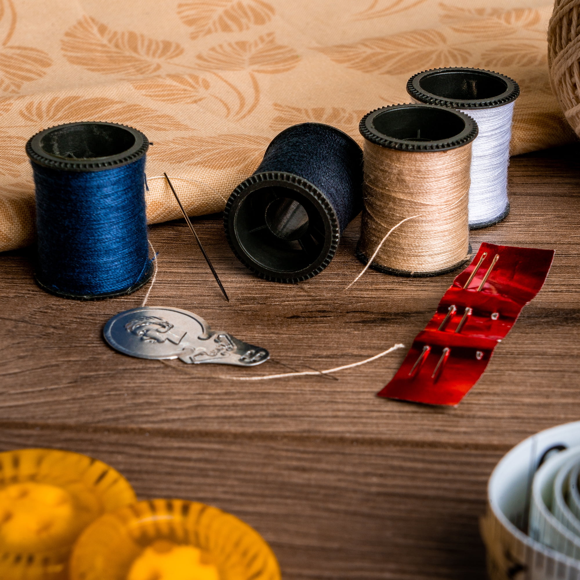 SINGER Thread Pack, Neutral Colors, 25 Yards Each, 12 Count