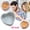 H, variant on Clearance Under $1.16! 1 Pack 4-Inch Silicone Round/Heart Layered Cake Pan – Pink (4 inch)