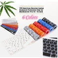 thumbnail image 3 of EeaseCA Thin Keyboard Cover Keyboard Skin Protective Film for Pro 13 / 15 inch (Red), 3 of 6