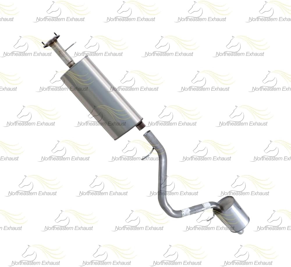 Northeastern Exhaust | Stainless Steel Center & Rear Muffler Exhaust System Kit Fits 2004–2005 Buick Rainier 4.2L – Direct Fit