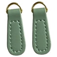 thumbnail image 3 of Rongfmy 4x2x Tirettes de Fermeture Éclair en Cuir PU pour Réparation de Vestes Sacs à Dos, 3 of 9