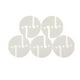 thumbnail image 1 of Naiovety 5 uds Logos geometría señal de plástico recordatorio que indica pequeño signo ligero para buceo natación bajo el agua Deportes acuáticos Blanco, 1 of 6