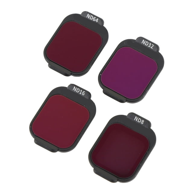 Kit De Filtro ND Para Drones, Vidrio óptico HD ND8 ND16 ND32 ND64 3-6 Paradas Filtro De Lente ND De Reducción De Luz Para Fotografía