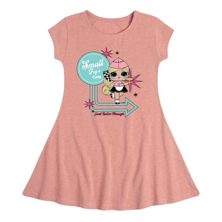 

Lol Surprise! - Small Frys Cafe - Toddler And Youth Girls Fit And Flare Dress