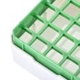 thumbnail image 5 of Unique Bargains Freezer Tube Box 25 Places Waterproof Polypropylene Holder Rack for 1.8/2ml Microcentrifuge Tubes, Green 4Pcs, 5 of 5