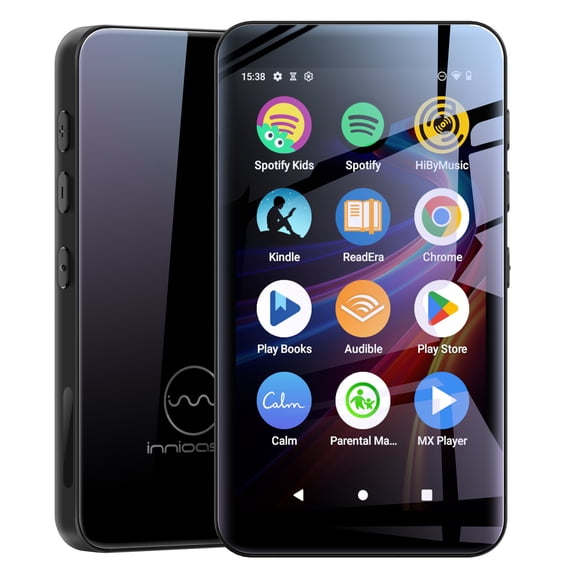 Innioasis 160GB MP3 Player with Bluetooth and WiFi, MP3 Player with Spotify, Spotify Kids, Parental Manager App, 4" MP4 Music Player for Kids (Black)