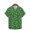 Green, variant on Jjayotai Mens 2025 St Patricks Day Shirts, Clover Print Short Sleeve Button Down Shirt, Green Shamrock Casual Shirts Tops Green XXXXL