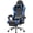 Blue, variant on KARXAS Ergonomic Gaming Chair with Lumbar Support,Office Chair with Adjustable Linkage Armrests,Computer Chair with Footrest & Headrest,Black White