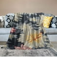 thumbnail image 2 of HENGT  Chrysanthemum Throw Blanket Soft Lightweight Plush Blanket Throw Warm Cozy Blankets for Sofa Couch Bed Living Room, 2 of 6
