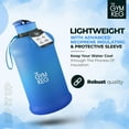 thumbnail image 5 of THE GYM KEG Blue Lagoon Sports Water Bottle Half Gallon - Carry Handle, Big Water Jug for Sport, Ecofriendly, Leakproof, 5 of 7