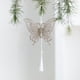 thumbnail image 1 of Adornos para Árbol de Navidad con Purpurina, Encaje, Copos de Nieve, Corazones, Mariposas, Colgantes, Adornos Navideños., 1 of 6