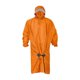 thumbnail image 2 of Poncho de lluvia con capucha, chaqueta impermeable versátil para adultos, impermeable reutilizable para montar, acampar, senderismo, mochilero al aire Naranja con mangas, 2 of 8