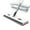 White, variant on Plus Large Flat Mop,360 Rotation Flat Mop With Bucket With 2 Microfiber Pads,for Tile,Hardwood,Window Wet And Dry