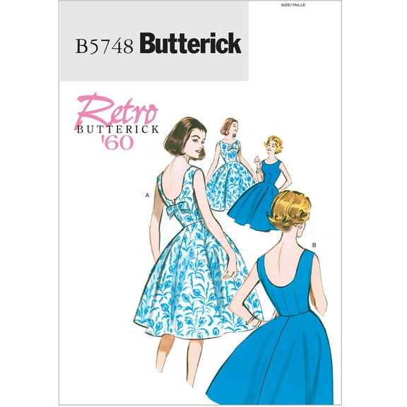Misses'/Misses' Petite Dress-E5 (14-16-18-20-22) -*SEWING PATTERN*