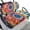 Colorful Tie-Dye Patterns, variant on HUIACONG Golf Themed Graphic Print Golf Cart Seat Covers, Breathable Comfortable Golf Cart Seat Protector for EZGO