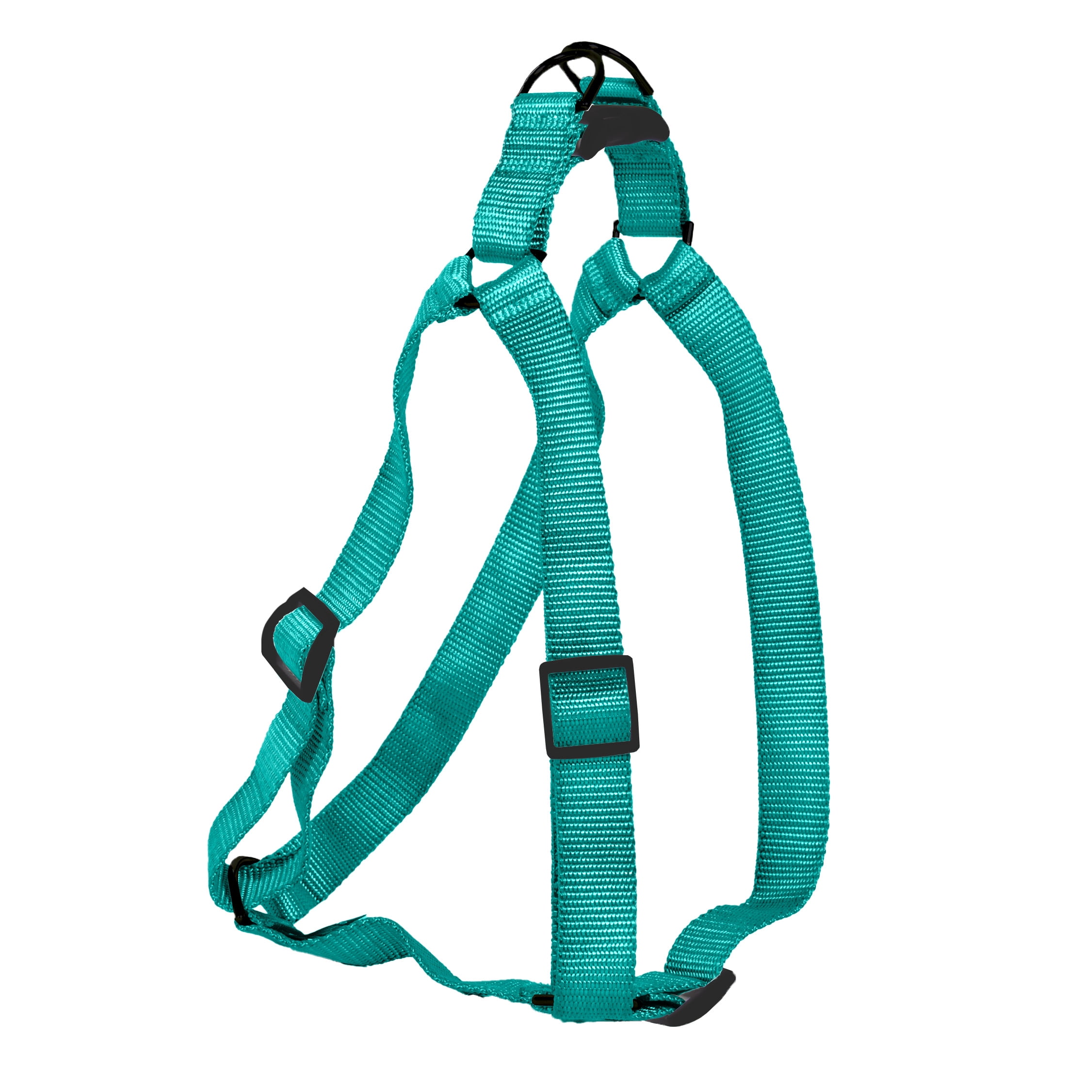 Vibrant Life Polyester Step-in Dog Harnesses, Teal, L
