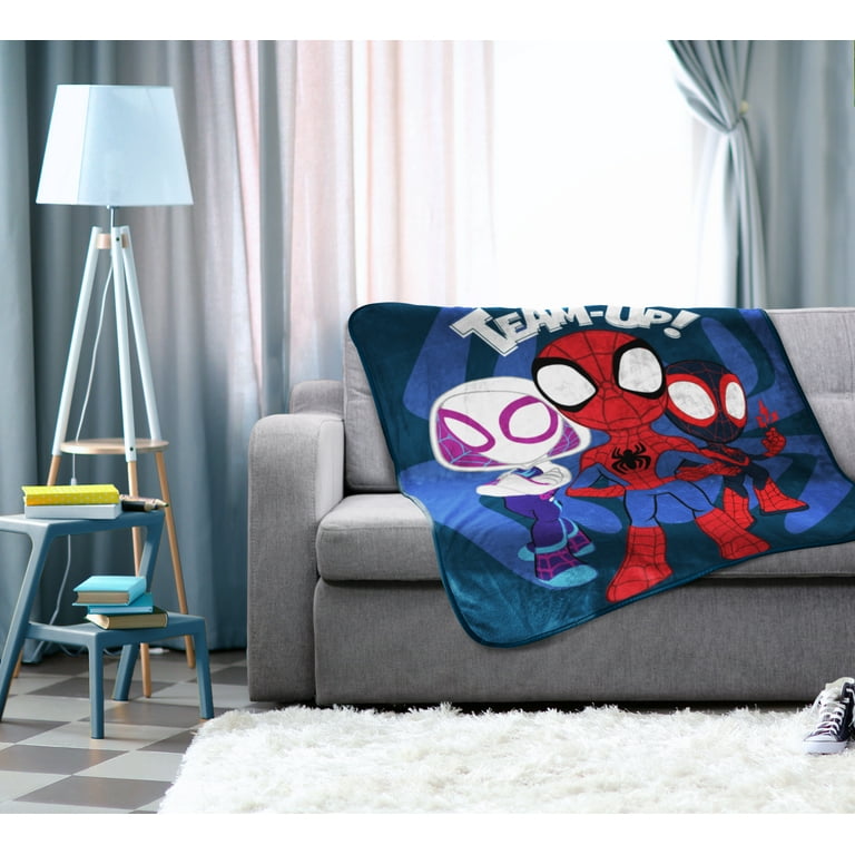 Marvel Spidey and His Amazing Friends Kids Microfiber Blanket