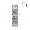 thumbnail image 3 of Over The Door Pocket Organizer Hanging Storage 5 Large Clear Windows Pocket Organizers Behind The Door/Wall/Nursery Closet Door Organizer for Bedroom Bathroom, 3 of 6
