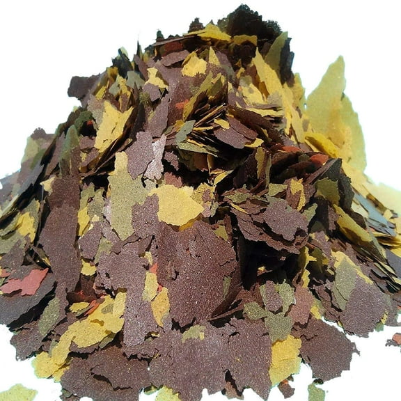 Aquatic Foods 45% Blackworm & Marine Flake Blend, ULTRA Premimum Tropical Fish Flakes - 1/4-lb