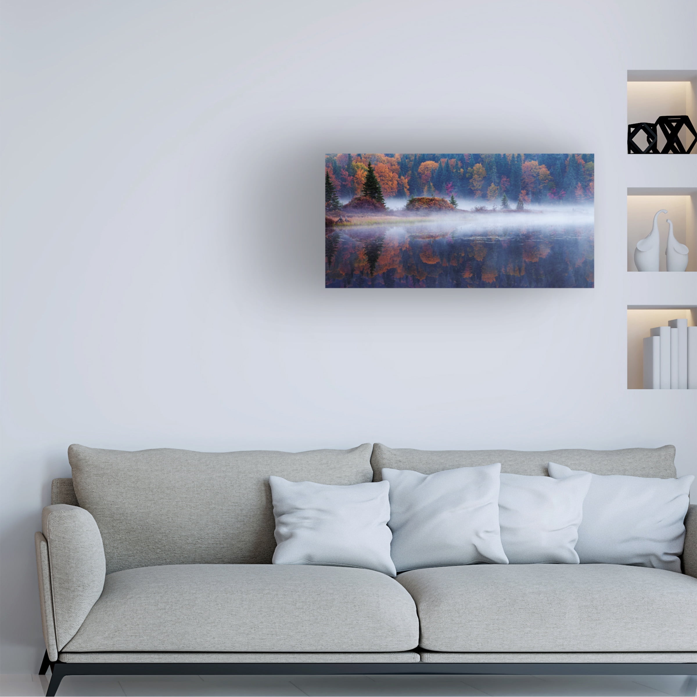 Mircea Costina 'Laurentian Forest' Canvas Art
