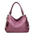 thumbnail image 1 of LHSHID Women Leather Handbags Women Messenger Bags Designer Crossbody Bag Women Shoulder Bags Female Top-handle Bags Vintage Retro Tote, 1 of 6