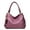 Purple, variant on Women Leather Handbags Women Messenger Bags Designer Crossbody Bag Women Shoulder Bags Female Top-handle Bags Vintage Retro Tote