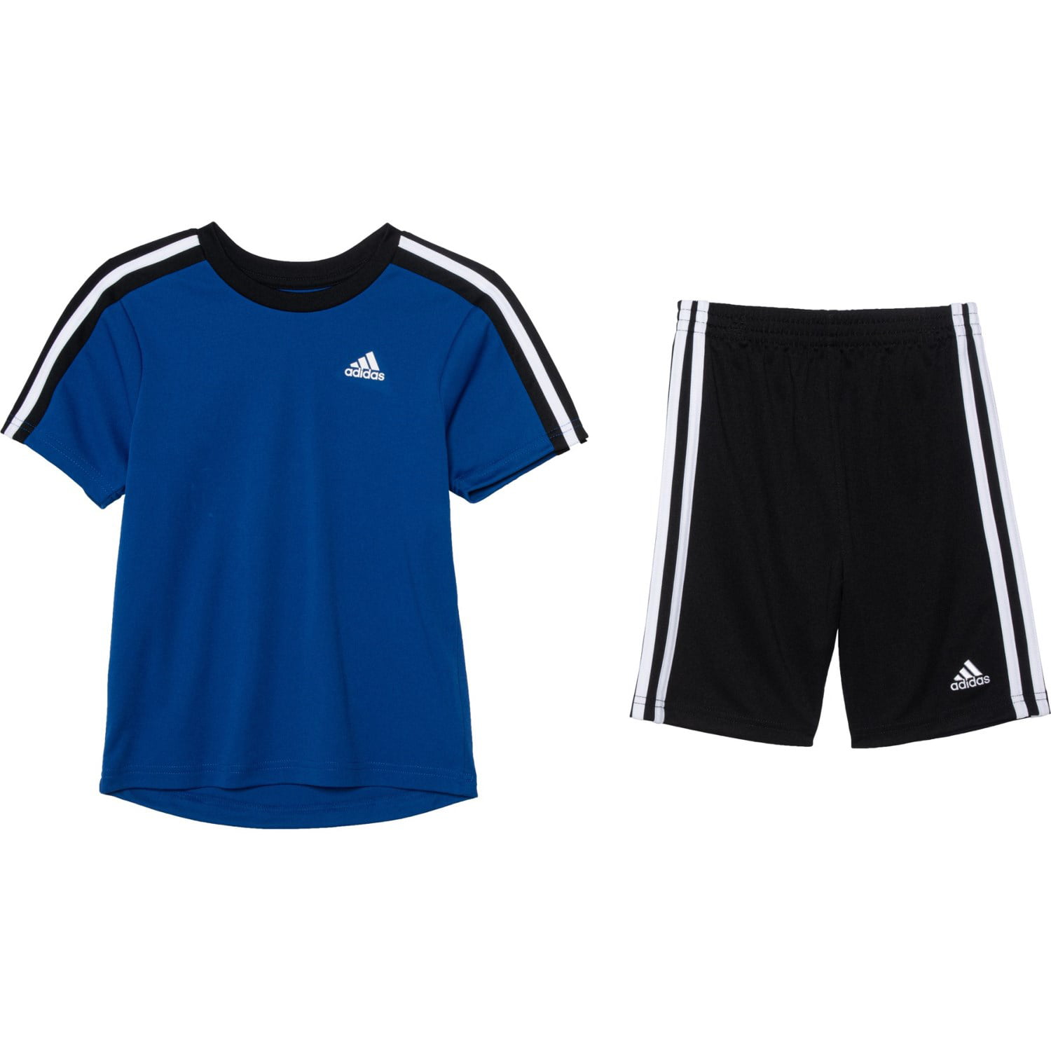 Adidas Boys' T-Shirt and Short Sets - Short Sleeves - Sizes 4, 5, and 6 ...