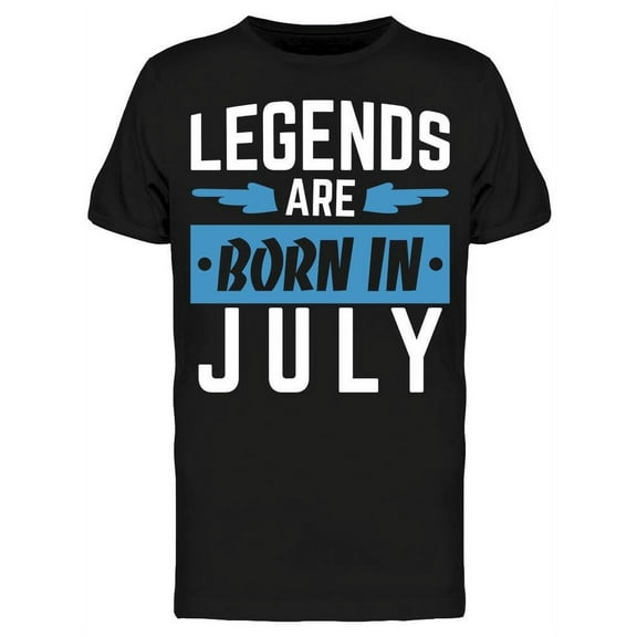 Born In July Men's T-shirt