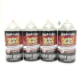 Duplicolor BCL0125-6 PACK Perfect Match Protective CLEAR Top Coat Finish -  8 oz