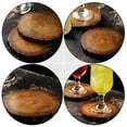 thumbnail image 6 of Tersarium Wood Slice Coaster Mug Coffee Cup Place Mat Wooden Circles Round Discs for Home Kitchen Non- Cup Pad Hot Cold Drinks Placemat, 6 of 10