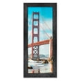 thumbnail image 6 of 30x6 Frame Black Rustic Barnwood Solid Wood Picture Frame | 1.5 Inch Moulding Width | Includes UV, 6 of 8