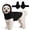 Black, variant on Anxiety Vest for Small Dogs | Dog Calming Vest for Separation,Soft Dog Anxiety Shirt,Anxiety Jacket for Dogs with Ear Wrap to Reduce Noise Stress,Fireworks,Thunderstorm