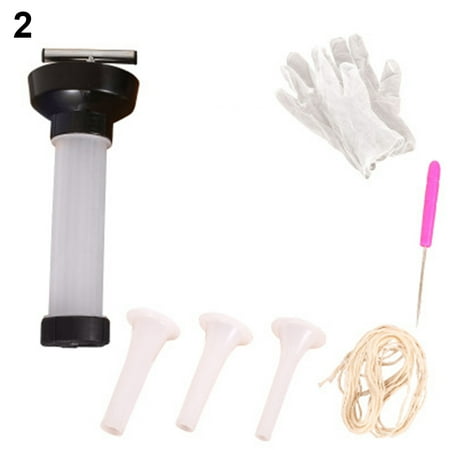 

Hloma Sausage Stuffer Manual Labor-saving Portable Multi-purpose Eco-friendly Sausage Stuffing Machine for Home