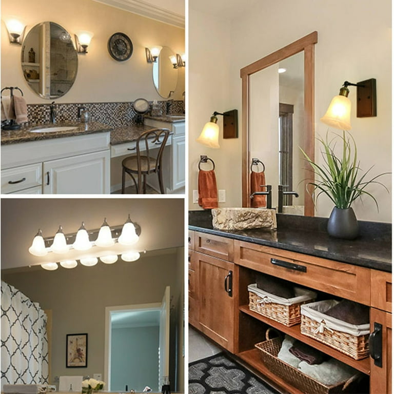 Replacement Shades For Bathroom Light Fixtures Shelly Lighting