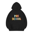 thumbnail image 5 of Ruyang First Day of Preschool Hoodies Kids Boys Girls Back to School Hooded Sweatshirts Long Sleeve Cute Trendy Hoodie, 5 of 5