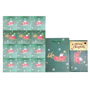 FnPti Surprise Gift Box Explosion for Money Christmas, Explosion Gift Box, Christmas Surprise Box, Joyful Surprise Gift Box Set, Novelty Explosion Box Xmas Gift, Green, 16 PCS