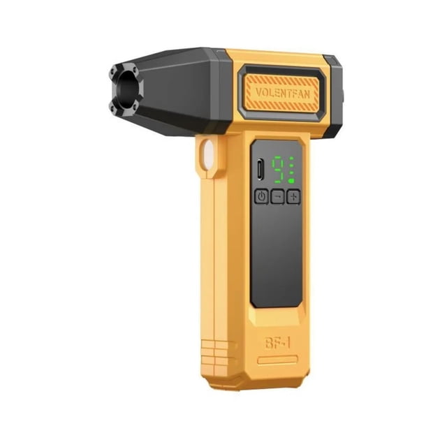400000RPM Handheld Turbo Violent Fan Brushless Motor LED Lighting Electric Air Blower High-Speed