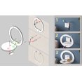 thumbnail image 4 of Etagere Murale Blanche Lot de 3, Tablette Murale Montage Facile PVC, Planche étagère Pratique & Decoration（carrée）, 4 of 5