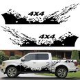 thumbnail image 3 of 4PCS Pegatinas para automóviles 4X4 Off Road (40 * 10 cm) + Calcomanía gráfica de montaña (19 TFixol Pegatina, 3 of 5