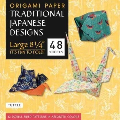 Papier Origami Designs Japonais Traditionnels Grand Format par Periplus Editions