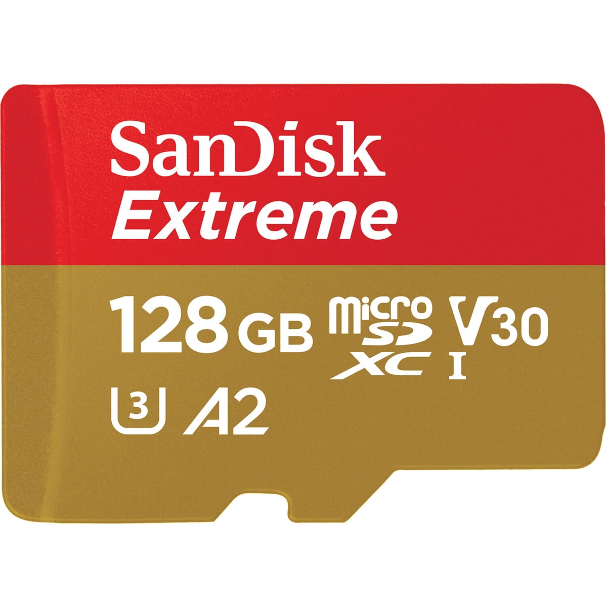 SanDisk Extreme 128GB UHS-I U3 microSDXC Memory Card