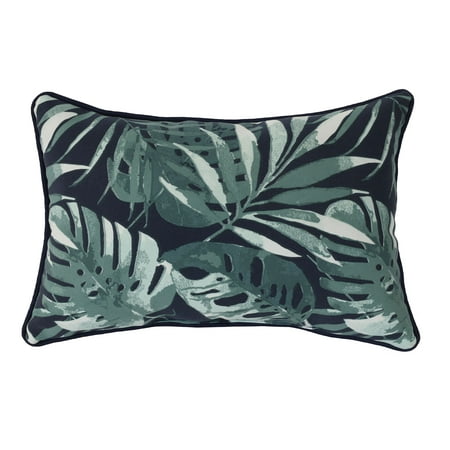 CHF Navy Palm Outdoor Decorative Lumbar Pillow 40x40 Palm Best Decorative Outdoor Lumbar Pillows CHF Navy Palm Outdoor Decorative Lumbar Pillow 40x40 Palm Best Decorative Outdoor Lumbar Pillows