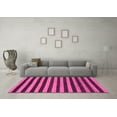 thumbnail image 3 of Ahgly Company Indoor Rectangle Abstract Pink Modern Area Rugs, 6' x 9', 3 of 4