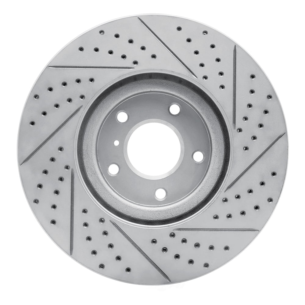 Dynamic Friction Company 830-68011L DFC Geoperformance Rotor - Drilled and Slotted