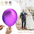 thumbnail image 3 of 12 inch 100 pcs pearl balloon, pearl balloon, used for balloon garland party decoration, birthday decoration, wedding decoration, baby shower decoration of metal balloons, 3 of 5