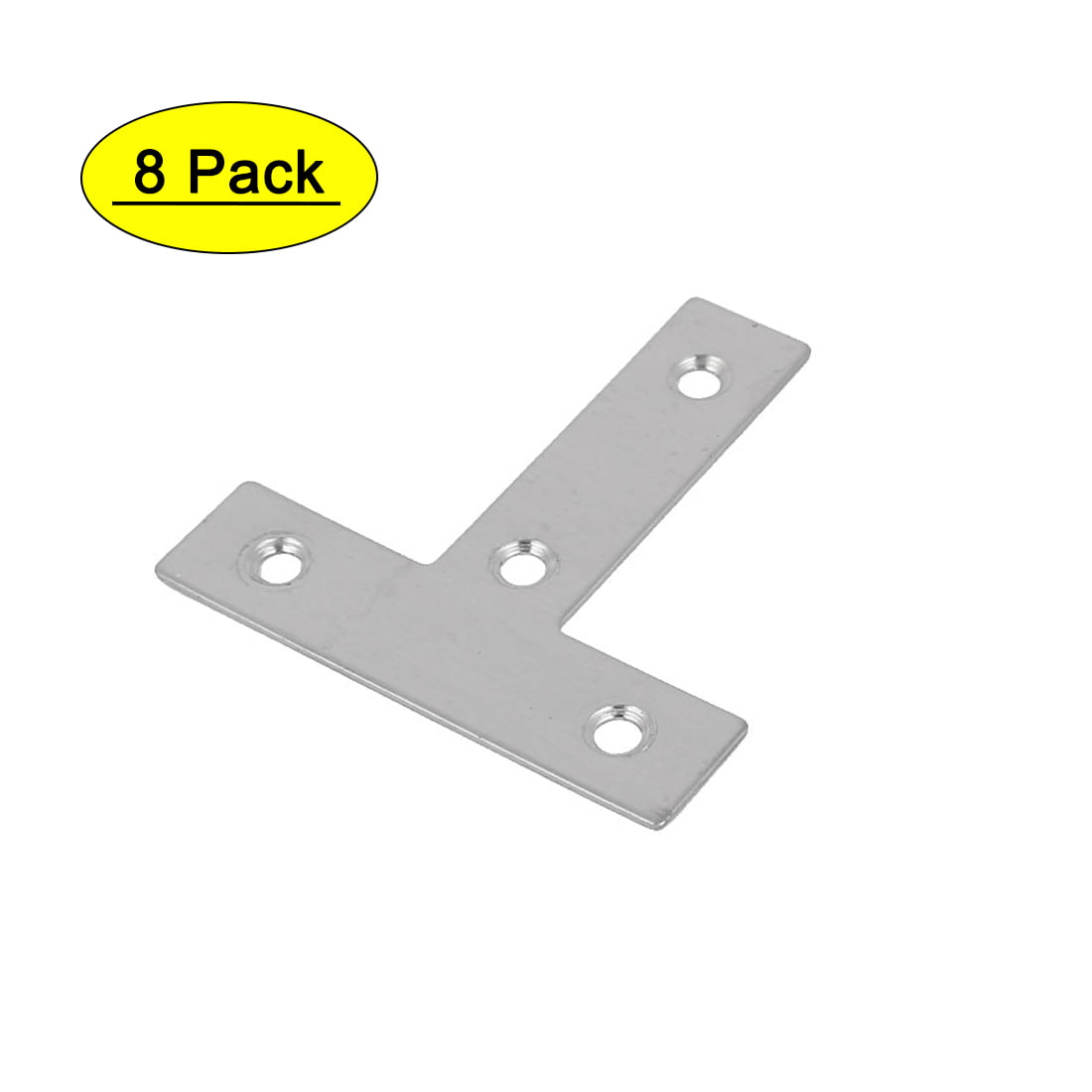 Furniture Right Angle Bracket Support Fastener Corner Braces 8pcs